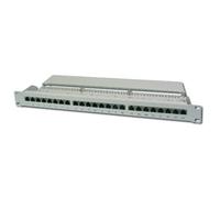 DN91624S PANNELLO PATCH 19" SCHERMATO 24 PORTE 8 POLI RJ45 PER RETI CATEGORIA 6