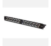 PANNELLO PATCH 24 PORTE MODULARE VUOTO PER RACK 19'' BLACK (AR-PP24M)