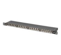 Digitus DN-91624S-SL-EA 24 Porte Patchpanel di rete 483 mm (19) CAT 6A 0.5 U