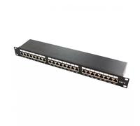 Pannello Patch Kimex per Armadio Rack 19" 24 Porte RJ45 Cat.6 1U