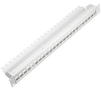 Pannello patch modulare, 24 porte, 1HE, colore: RAL 7035