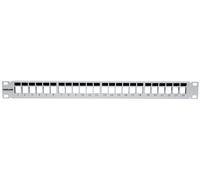 Pannello Patch Modulare 24 Posti 1U 19" Grigio - Intellinet I-KS PP-24S-GY