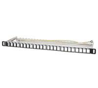 Intellinet 24-Port Patchpanel geschirmt und unbestückt 0.5HE Accessori 721011