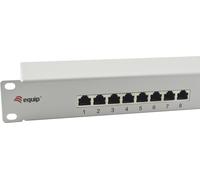 Pannello patch non schermato Cat.6 a 16 porte Equip - Grigio chiaro - 10/100/1000Base-T(X) - Gigabit Ethernet - 1000 Mbit/s - R