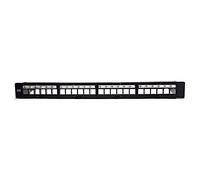 Pannello patch - pannello 24 porte UTP Cat. 5e/6/6e, ideale per reti, struttura robusta, compatibile con vari cavi. Perfetto per installazioni. * #*
