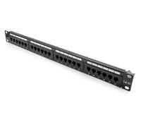 "Pannello Patch per Armadio Rack e ? Compatibile con Moduli Keystone ? Installazione Facile ? Perfetta Gestione dei Cavi (UTP CAT6.A PER RACK 19", 24 Porte)"