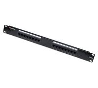Pannello patch UTP 16 posti RJ45 Cat6 - Intellinet I-PP 16-RU-C6