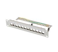 Pannello patch vuoto 12 porte 1U 10 FTP con PPKS-9212-S