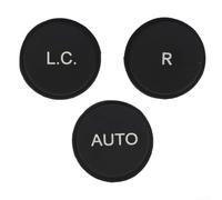 Pannello per cruscotto interno auto L.C R AUTO per Ferrari 430 612 599 Interruttore di controllo nero 3 PZ