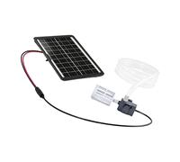 Pannello per for solare 6W 9V con Pompa Sommersa 12V 240L H per for giardino