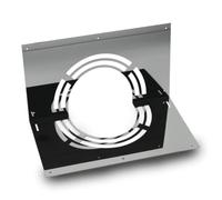 Pannello per il soffitto 0-30° senza ventilazione I In due pezzi I Componenti per canne fumarie I ø 180 mm (per un tubo di ø interno 130 mm) I Oskar