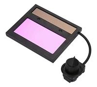 Pannello per lenti di saldatura ad oscuramento automatico solare Ampia finestra di visualizzazione Risposta rapida Protezione per gli occhi altamente sensibile per saldatori