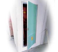 Pannello per porta di accesso nascosto per soffitti in cartongesso, piastra di ispezione in alluminio, verniciabile, porta di accesso elettrica per cantine, soffitte e bagni (500 x 1200 mm)