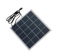 Pannello per solare Leggero per Sistemi di Sicurezza Pannello | Compatibilità 3.7V-5V, perfetto per litio, alimentazione dispositivi a basso consumo