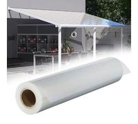 Pannello per tetto in plastica resistente, resistente ai raggi UV, facile da tagliare e piegare, resistente alle intemperie, per esterni, copertura trasparente per la trasmissione della luce solare