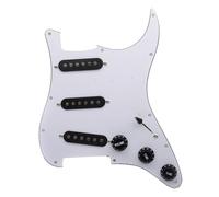 Pannello Pickup Per Chitarra Elettrica Alnico5 Tre Pannelli Pickup Singoli(White)