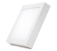 PANNELLO PLAFONIERA FARETTO FARO LED ROTONDO QUADRATO 12W 18W 24W PER ESTERNO