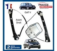 Meccanismo Alzacristallo Anteriore Destro Passeggero per Golf 5 (5P) + Pannello