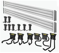 PANNELLO PORTAUTENSILI KIT GARAGE STANLEY TRACK WALL STST-22000-1