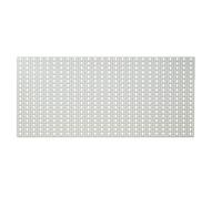 PANNELLO PORTAUTENSILI PORTA UTENSILI FORATO CM 100x50 (Grigio)