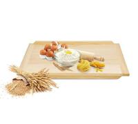 Pannello Poseriore 80x60 CM Bordo Spianatoia Legno Tagliere