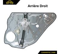 Meccanismo Alzacristalli Posteriore Destra + Pannello per Polo 5 Porte 6Q4839462