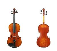 Pannello Posteriore Per Violino Con Motivo A Piastra Singola Fatto A Mano Per Principianti Per Adulti Che Suona Il Violino Professionale (Color : 3/4)