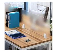 Pannello privacy per desktop separato, divisorio portatile e rimovibile per uffici, aule ed esami, facile da riporre, divisore da studio per studenti in biblioteche. (40 x 50 cm)