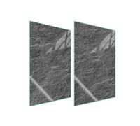 PANNELLO PROTETTIVO IN VETRO PER CUCINA 2x35x52 ARDESIA