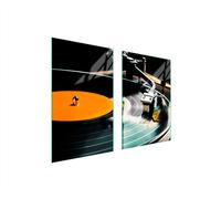 PANNELLO PROTETTIVO IN VETRO PER CUCINA 65x52 VINILE