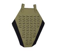 Pannello Protettivo Tattico per L'inguine, Tasca Protettiva con Inserti MOLLE Tagliati Al Laser, Pannello di Protezione Militare Espandibile, per Softair Caccia Paintball e Cosplay(Green)