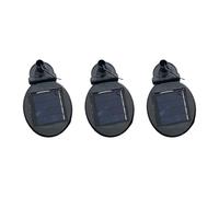 Pannello PVs di ricambio 3pcs con spese di rotazione Disegni Rotondo/Quadrato Pannello PVs per Illuminazione da Giardino Esterno Caricatore Solare per la Luce Della Decorazione Esterna