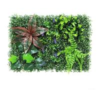 Pannello quadrato decorativo artificiale verde prato prato per la decorazione della parete interna in casa, hotel e bar ambienti (# 3)