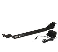 ✔️ PANNELLO RACK 1 UNITà 1HE CON PORTA LAMPADE XLR A COLLO D'OCA PER FLIGHT CASE