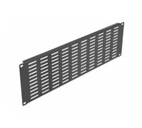 Pannello rack DeLock 66681 19" 3U ventilato metallo nero