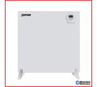 Pannello Radiante Infrarossi ZEPHIR esq401 Caldo Stufa Parete Timer Termostato