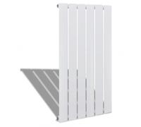 Pannello Radiante vidaXL 530W Bianco Installazione Verticale Design Moderno