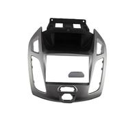 Pannello Radio 2 Din Per FORD Per Transit Per Collegare Per Tourneo Per Il 2014 2015 Auto Fascia Pannello Radio DVD Telaio Kit Installazione Kit Montaggio Autoradio(D'argento)