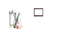 Pannello Radio Autoradio 10.1 Pollici 2 Din Pannello Unità Principale DVD GPS MP5 Lettore Android Fascia Dash Frame Per MITSUBISHI Per Outlander 2014-2019 Mascherina Telaio(CanbusCable MT-SS-02)
