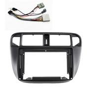 Pannello radio da 9 pollici per auto adatto per Honda Civic (EJ/EK/EM) 1995-2001 Kit adattatore per installazione cruscotto Piastra cornice console(Left wheel-cord)