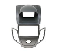 Pannello radio per auto 2DIN da 7 pollici adatto per FORD Fiesta 2008-2017 Kit di montaggio per cruscotto con cornice audio Installazione della(Silver)