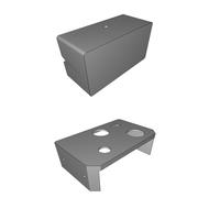 Pannello Radio per Cassetta Munizioni 50 Cal Anderson Power Pole SO239 USB