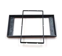 Pannello Radio Per Ford Per Focus Per C-Max Per S-Max Per Fusion Per Transit Pannello Autoradio 2 DIN Telaio Lettore Multimediale Doppia Fascia Mascherine Telaio Veicoli