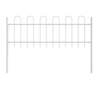 Pannello Recinzione Giardino in Acciaio Moderno vidaXL 170 cm di Lunghezza 60 Alta Antiruggine e Resistente alle Intemperie Facile Assemblaggio Barriera Esterna per Giardini Cortili Confini di Proprie