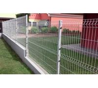 Pannello Recinzione Modulare Cancellata Rete Metallica Elettrosaldata Bianca cm 200 x 193 h