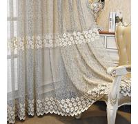 Pannello Rete Tendine Floreale Pizzo Tulle Velo Finestra Drappo Divisore Camera