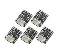 Pannello Ricarica della Batteria Litiumi Piccoli 1A Ternarie Batteria Litiums 3.7V 4.2V con Tensione Costante Uscita Tipo C Ricarica
