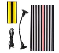 Pannello riflettente per ammaccature auto, alimentato tramite USB, pannello di illuminazione per riparazione ammaccature auto, indicatore compatto della linea del veicolo, strumento professionale per