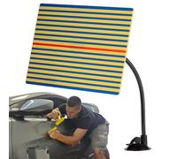 Pannello riflettente per ammaccature, riflettore per riparazione ammaccature - Strumenti per la rimozione di ammaccature per riparazione carrozzeria con base a ventosa - Strumento per la correzione e