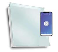 Pannello riscaldatore intelligente - Coppia con app - Riscaldatore a convezione da 400 W - for stanze di 120 piedi quadrati - 120 V Protezione dal surriscaldamento(Ss Heat Guard - WiFi)